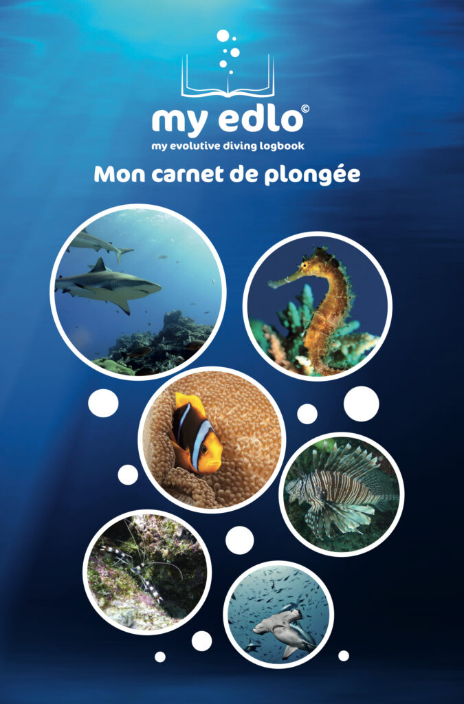 Couverture du Carnet de Plongée bulles